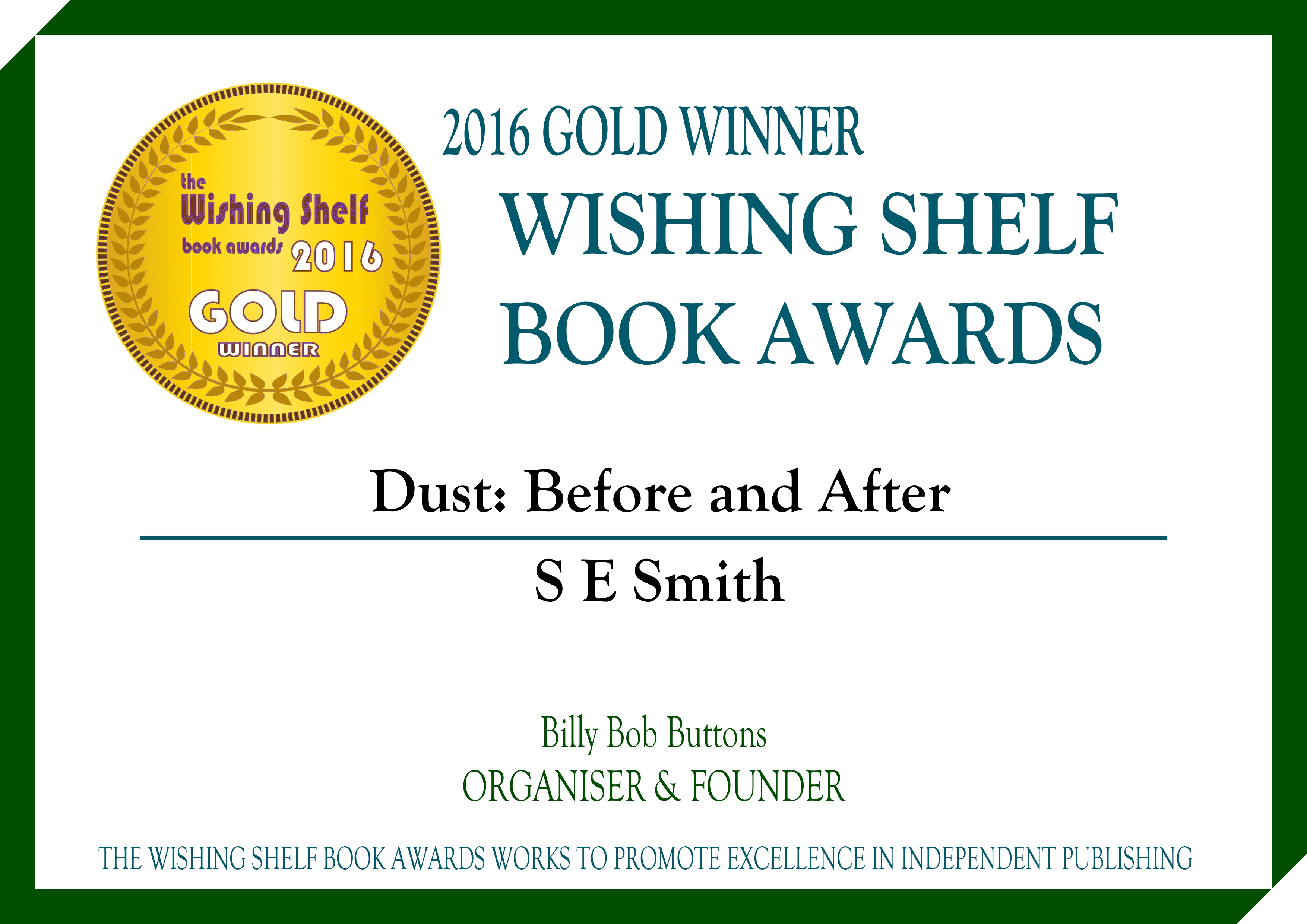 Dust The Wishing Shelf Book Awards 2016